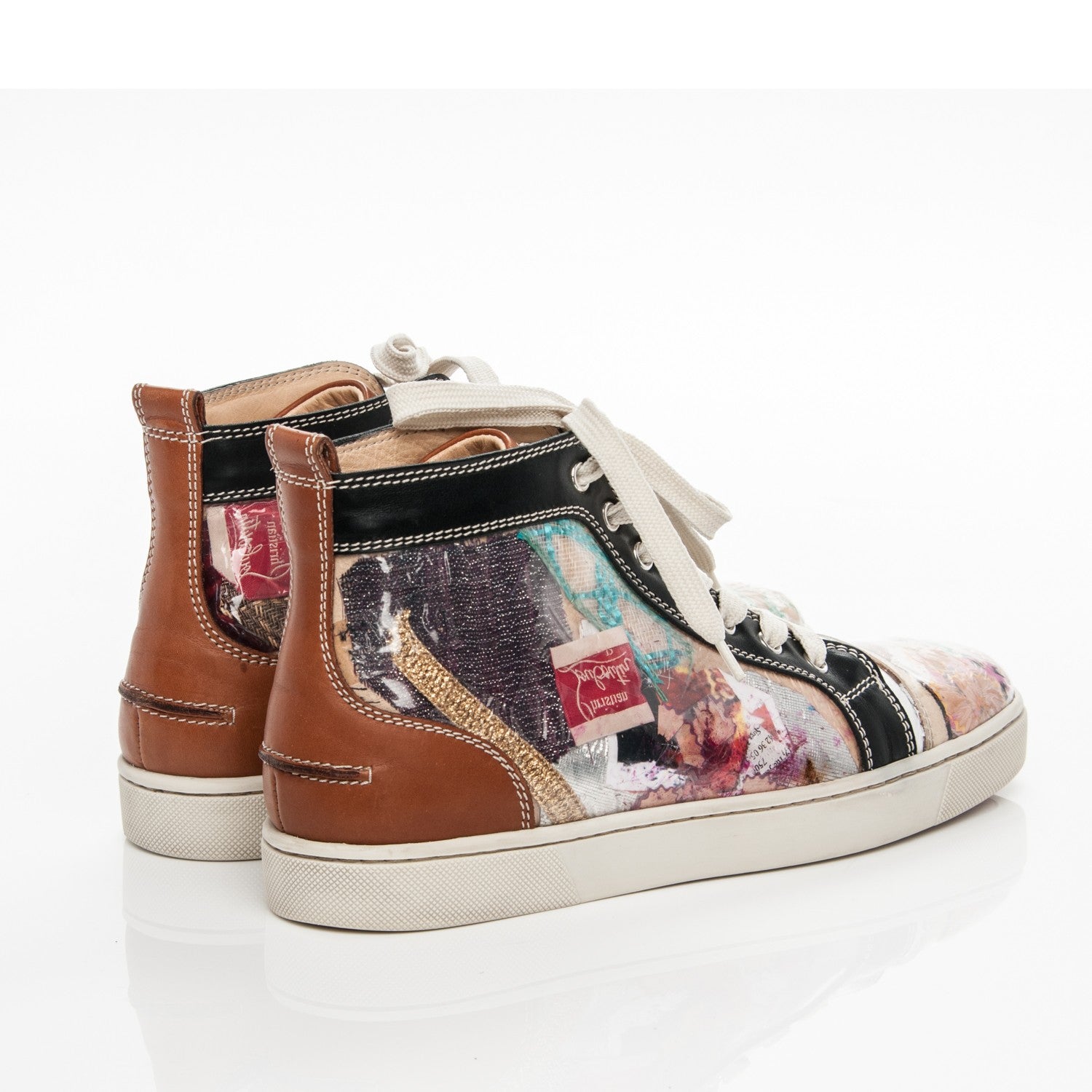 Christian Louboutin Patent Louis Trash Flat Sneakers 41 Multi 4 of 8