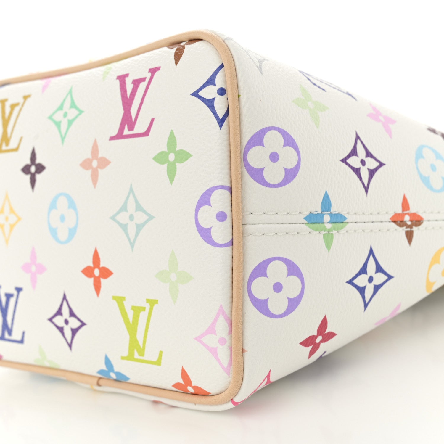 Louis Vuitton LV x TM Monogram Multicolor All In BB White 10 of 11