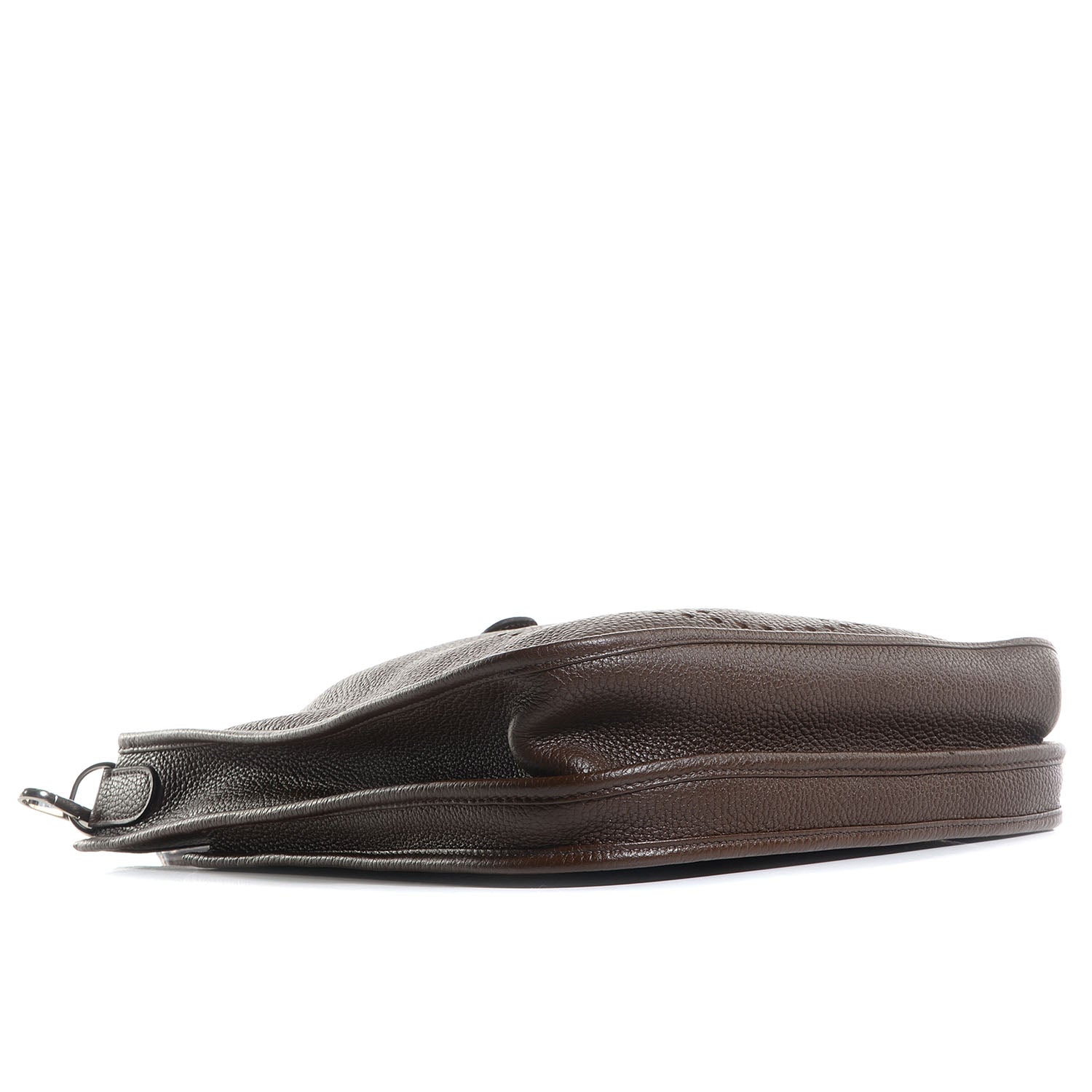 Hermes Taurillon Clemence Evelyne III PM Chocolate 4 of 15