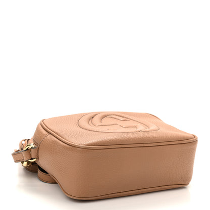 Gucci Pebbled Calfskin Small Soho Disco Bag Camelia 4 of 11
