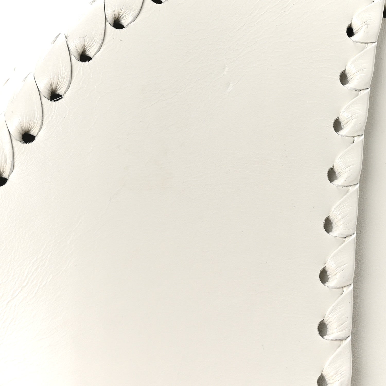 Christian Dior Calfskin Braided Saddle Bag White 11 of 11