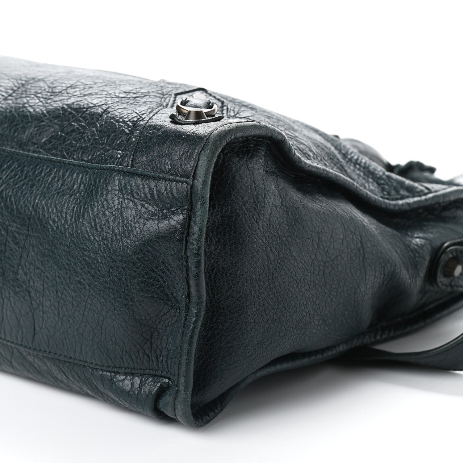 Balenciaga Agneau Classic Hardware City Vert Pinede 9 of 10