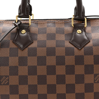 Louis Vuitton Damier Ebene Speedy 25 8 of 10