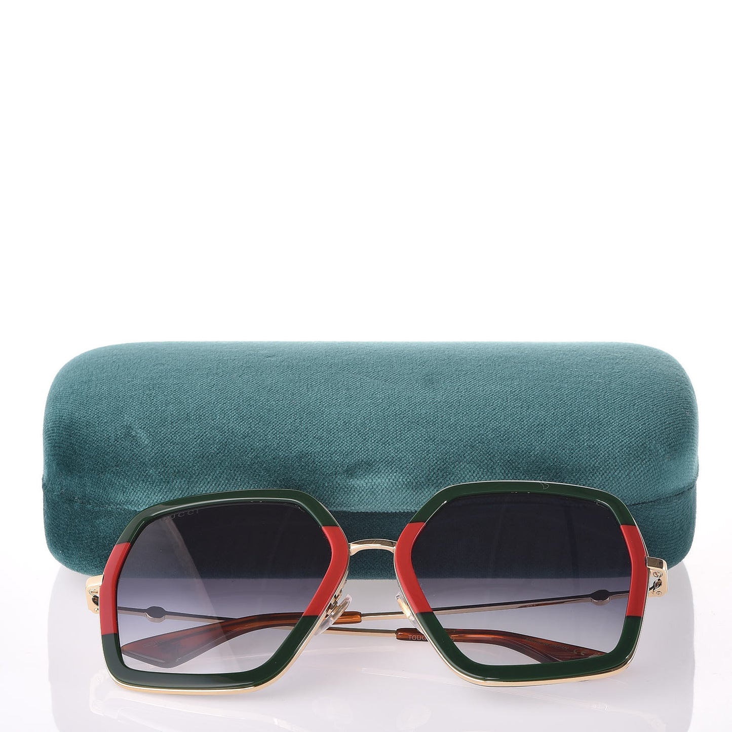 Square Frame Web GG0106S Sunglasses Tortoise