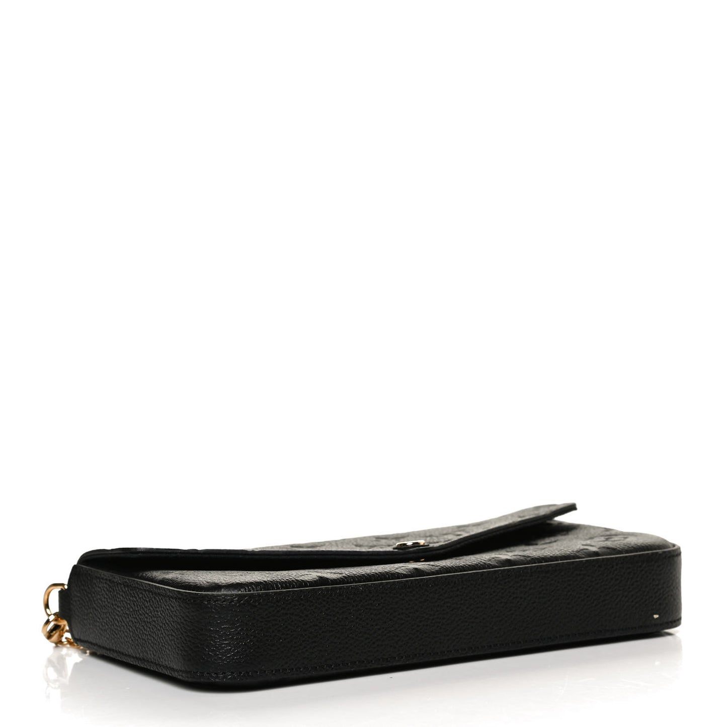 Empreinte Pochette Felicie Chain Wallet Black