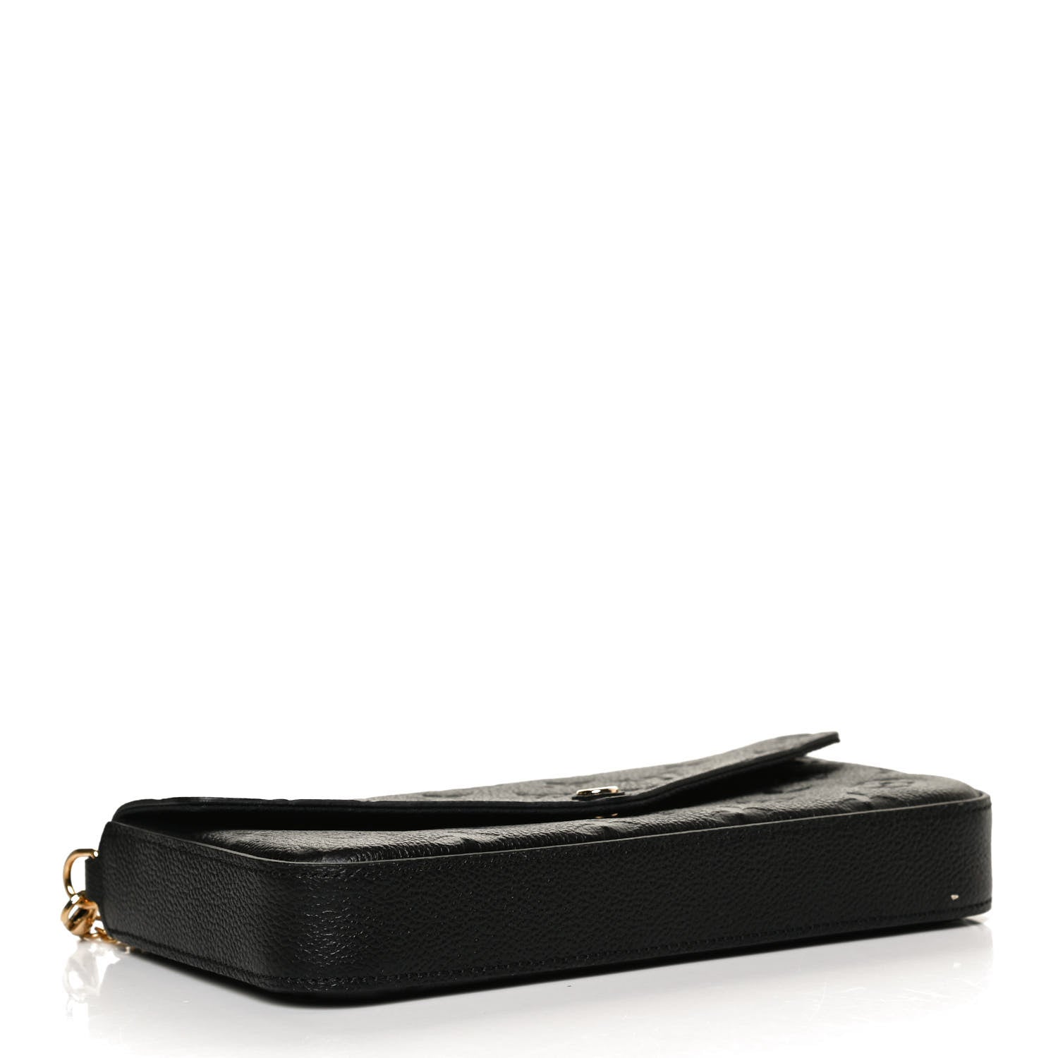 Louis Vuitton Empreinte Pochette Felicie Chain Wallet Black 5 of 12