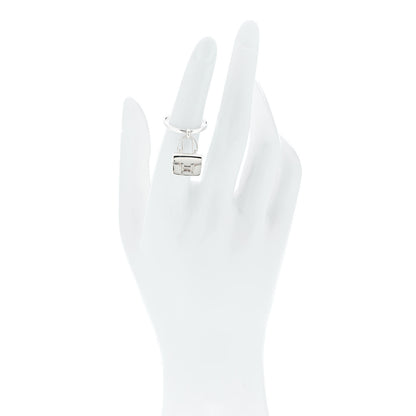Hermes Sterling Silver Constance Amulettes Ring 49 4.75 2 of 5
