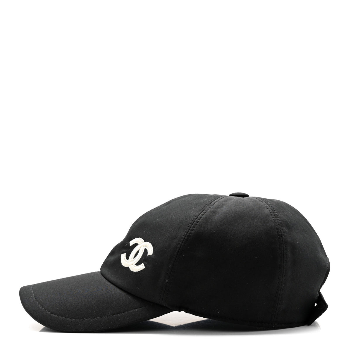 Chanel Cotton CC Cap Hat Black 4 of 11