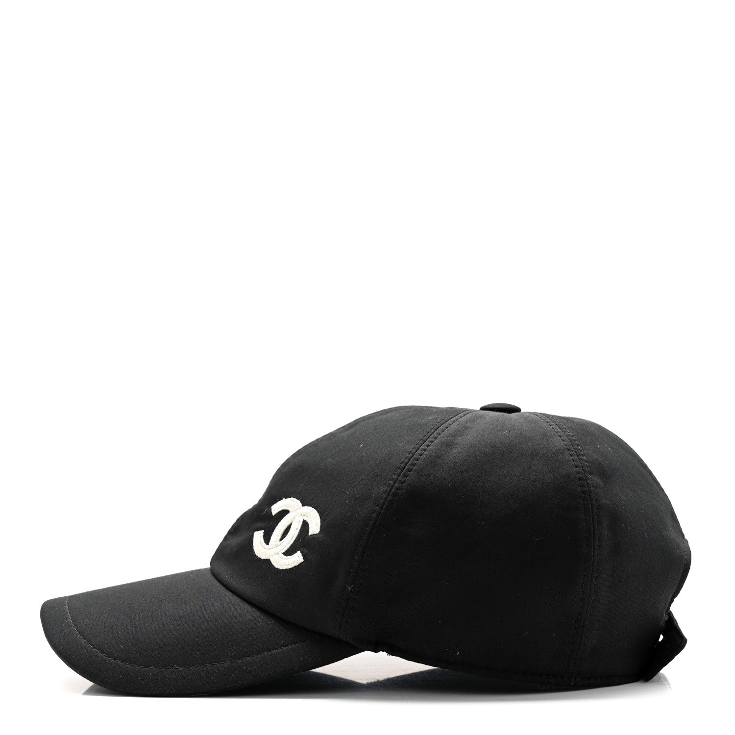 Chanel Cotton CC Cap Hat Black 4 of 11