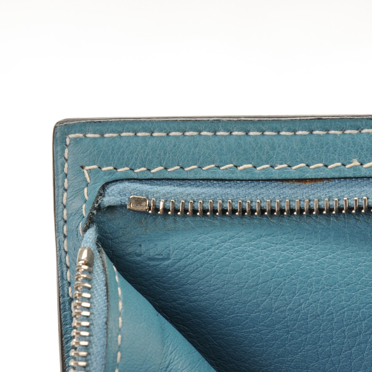 Swift Zip Zap Bi-Fold Wallet Blue Jean