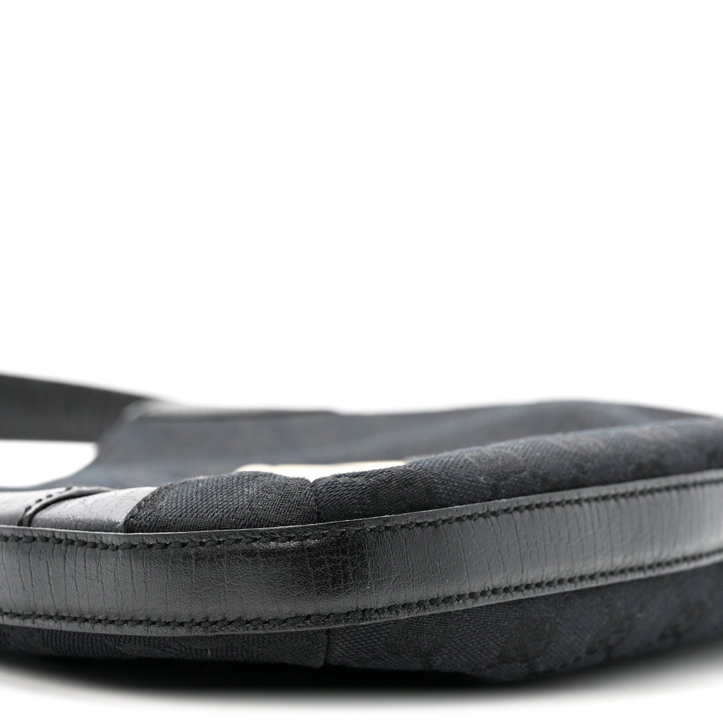 Monogram Web Hasler Hobo Black