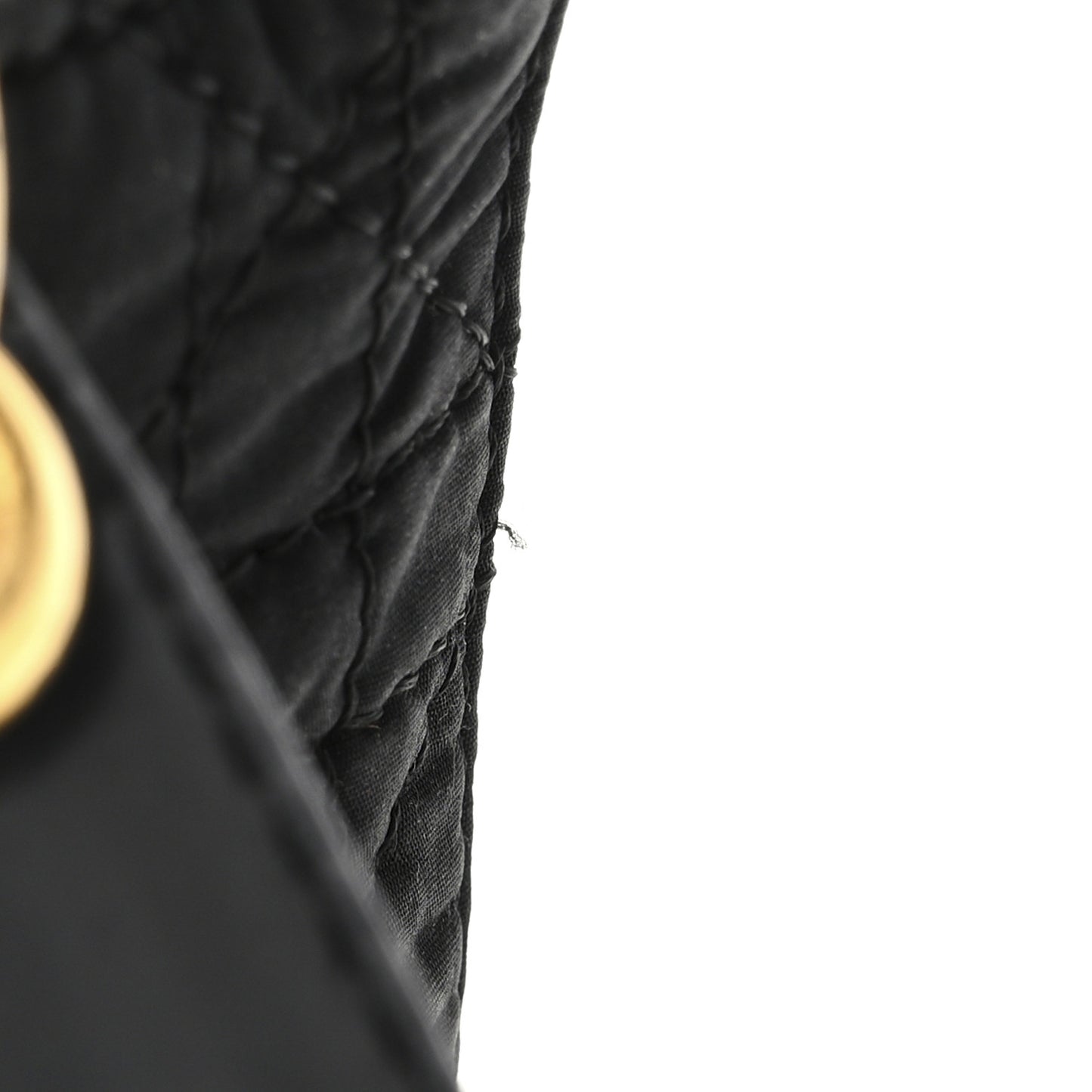 Nylon Cannage Medium Lady Dior Black