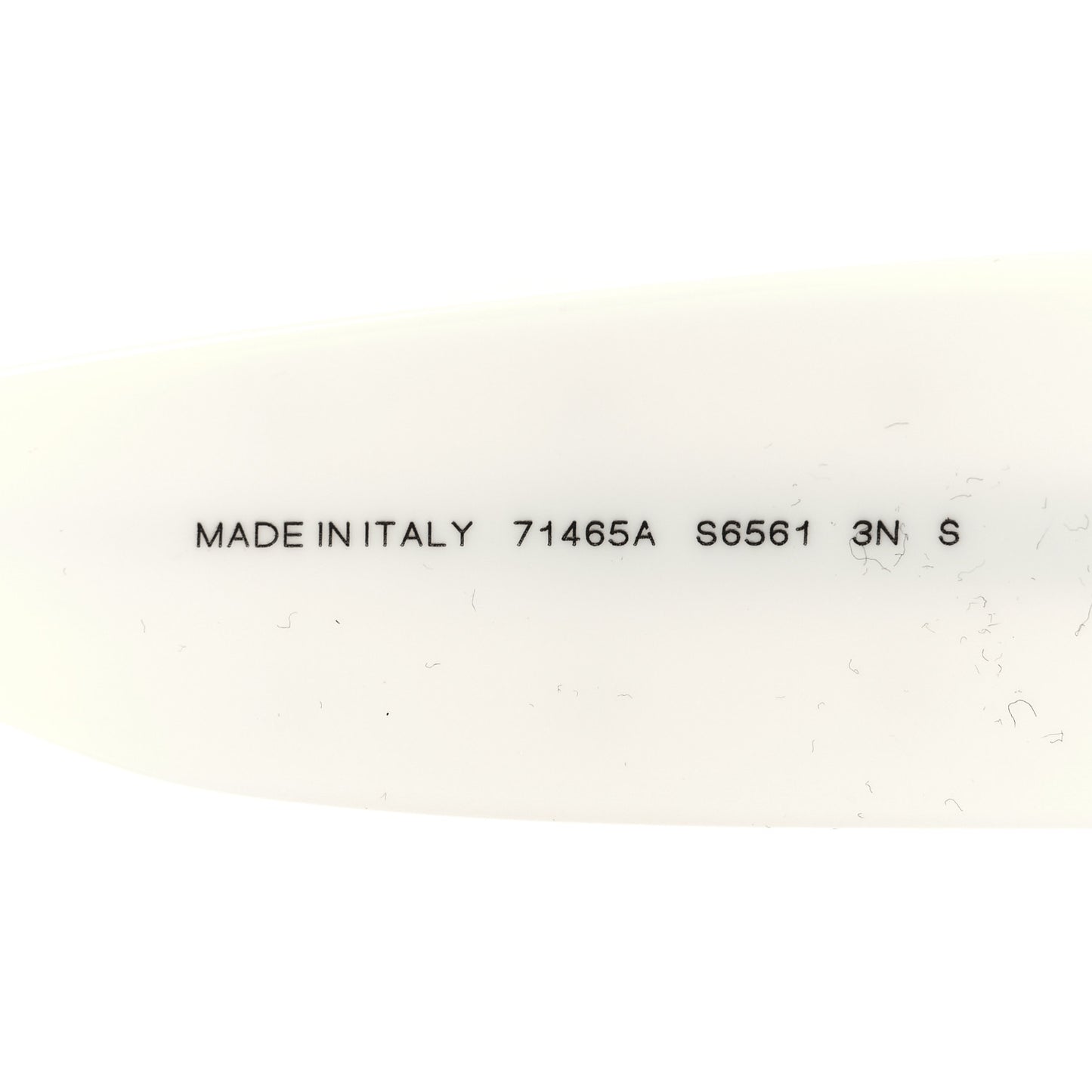 Acetate Quilted CC Pilot Sunglasses 71465 White Black