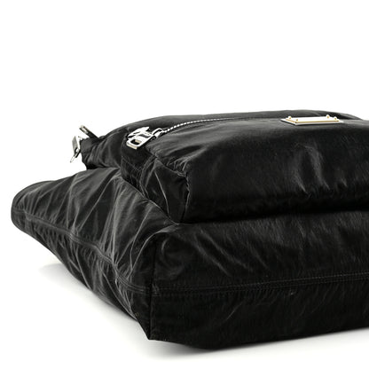 Dolce & Gabbana Nylon Sicilia DNA Messenger Tote Bag Black 8 of 9