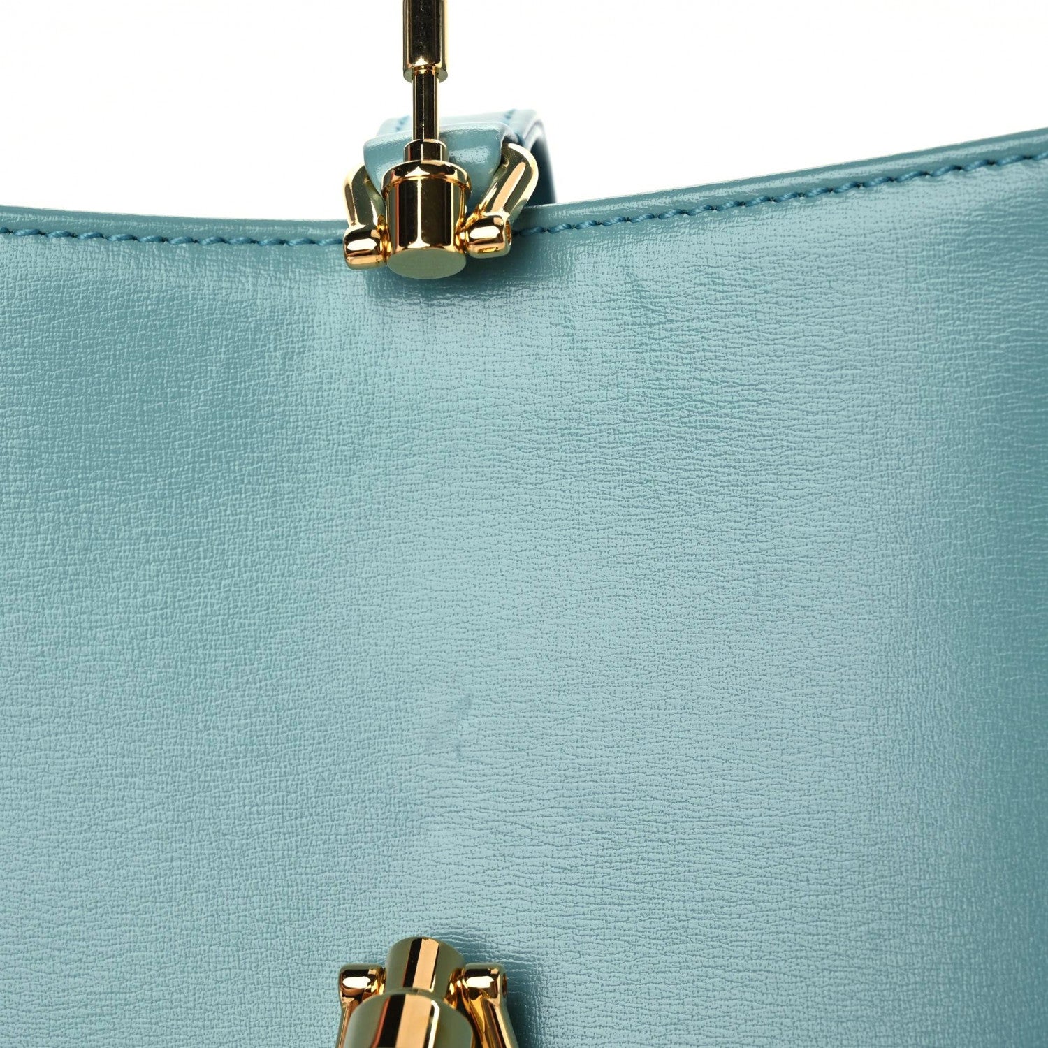 Gucci Boarded Dyana Lux Calfskin Mini Jackie 1961 Hobo Dusty Azure 8 of 8