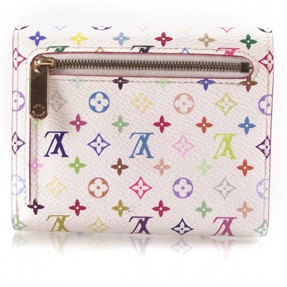 Monogram Multicolor Koala Wallet White