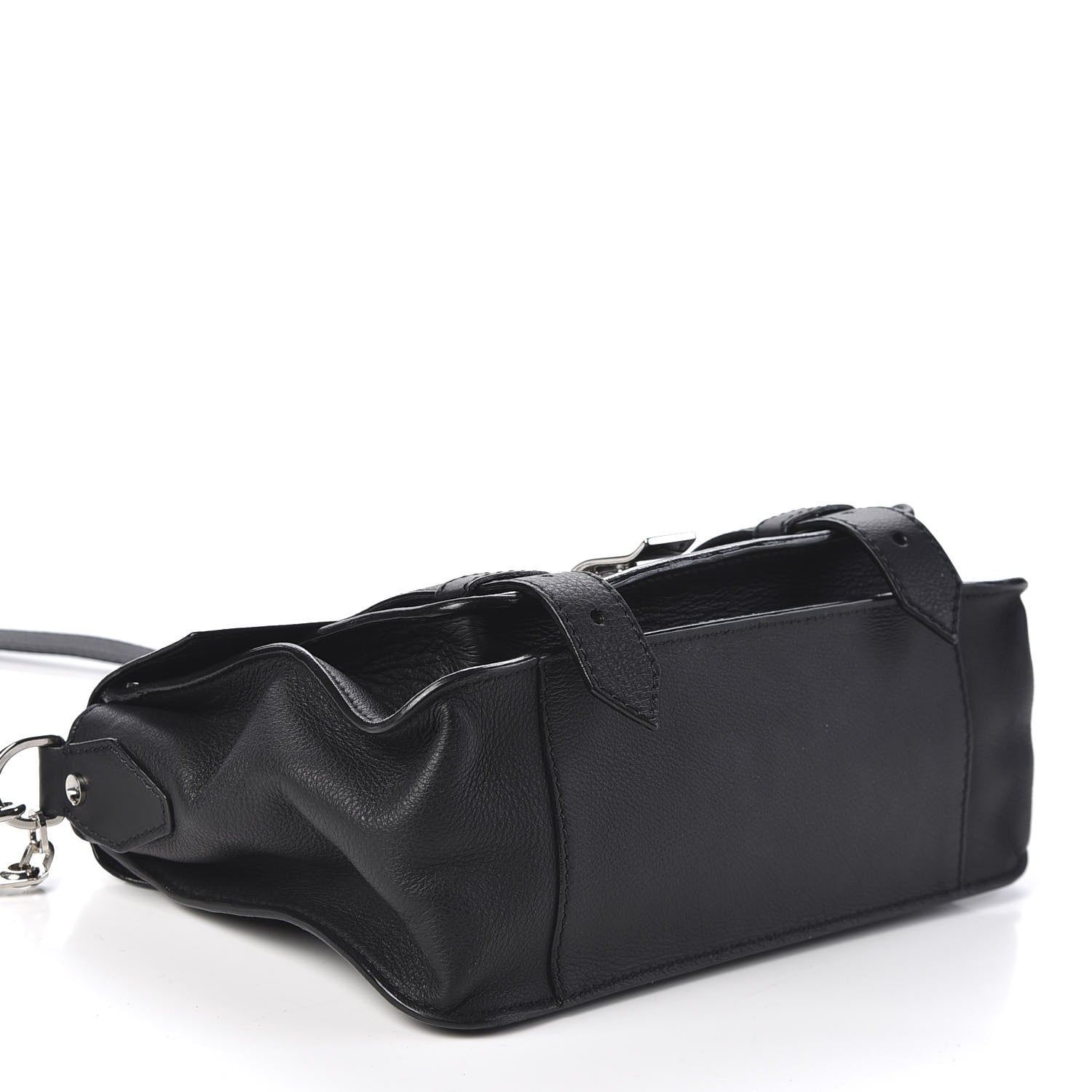 Proenza Schouler Soft Grainy Calfskin Tiny PS1 Satchel Black 3 of 8