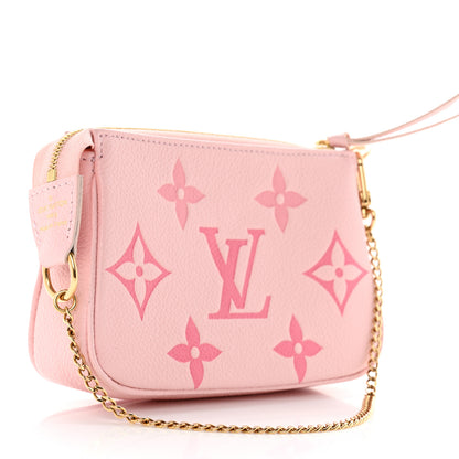 Louis Vuitton Empreinte Monogram Giant By The Pool Mini Pochette Accessories Bouton De Rose 3 of 8