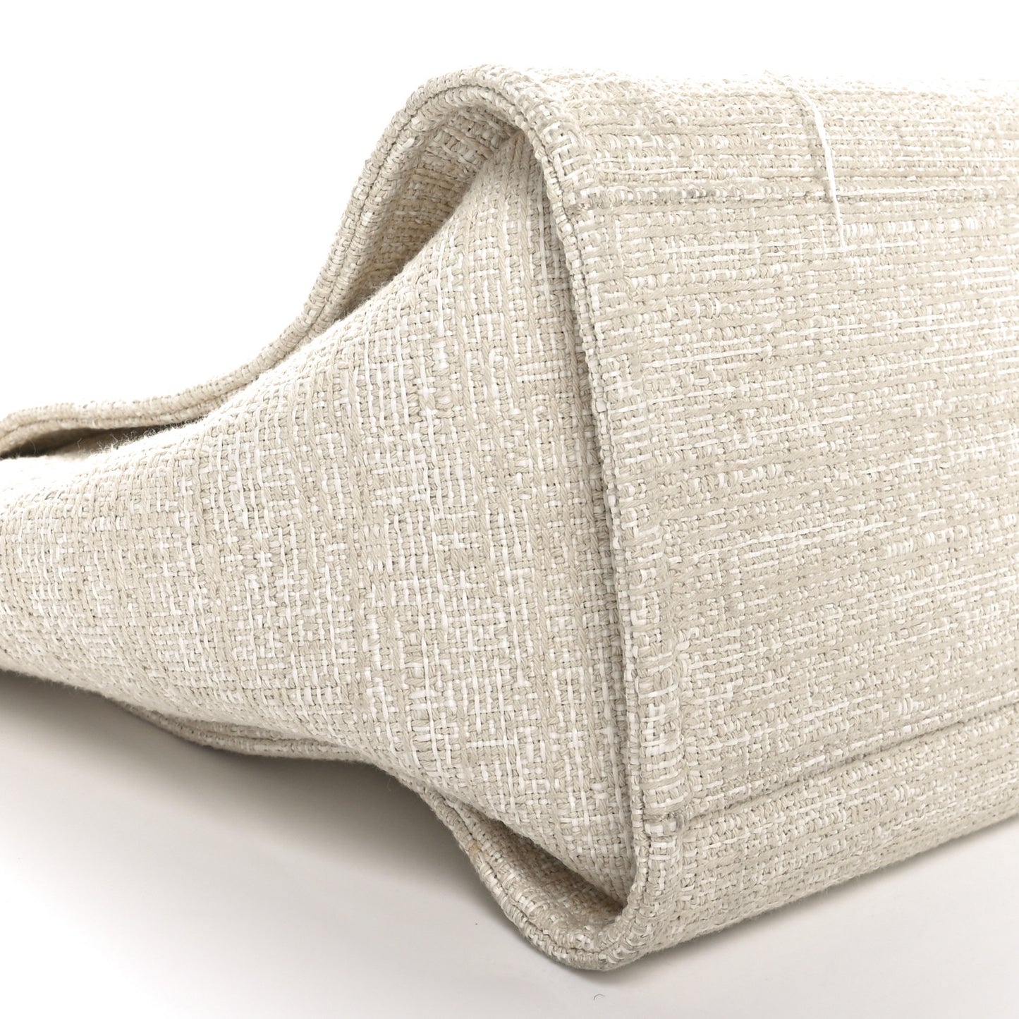 Canvas Medium Deauville Tote Light Beige
