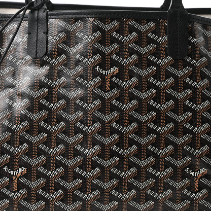 Goyard Goyardine Saint Louis PM Black 7 of 9