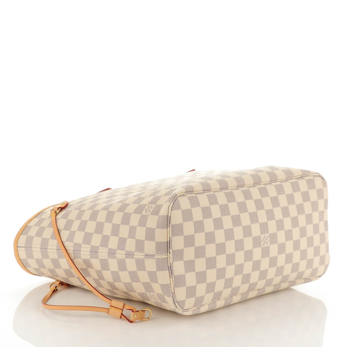 Damier Azur Neverfull MM Rose Ballerine