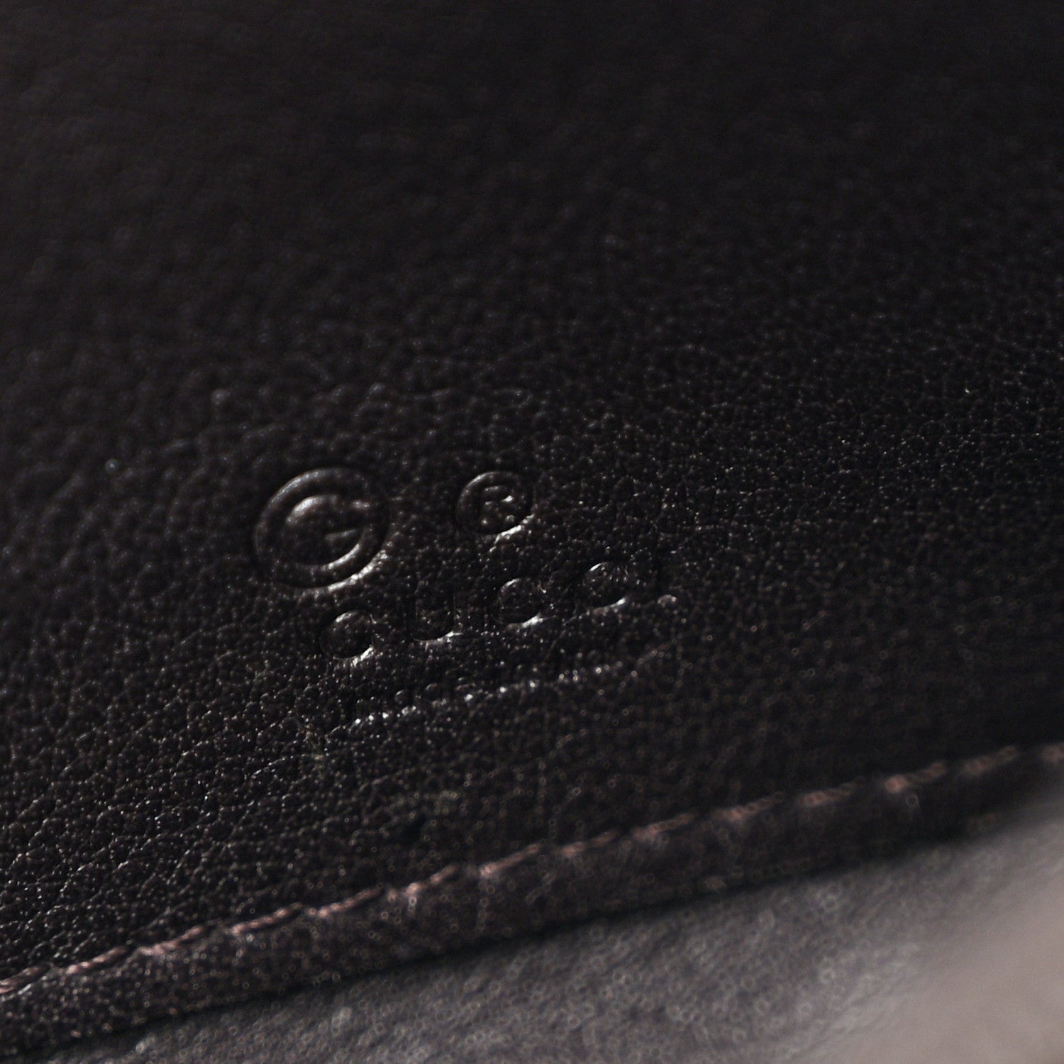 Gucci Guccissima Vitello Tender Donna Long Wallet Testa di Moro 6 of 13