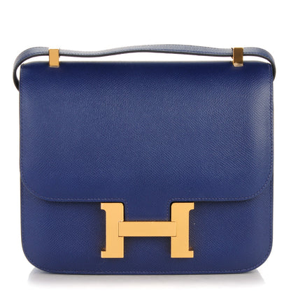 Hermes Epsom Constance 24 Bleu Saphir 1 of 16