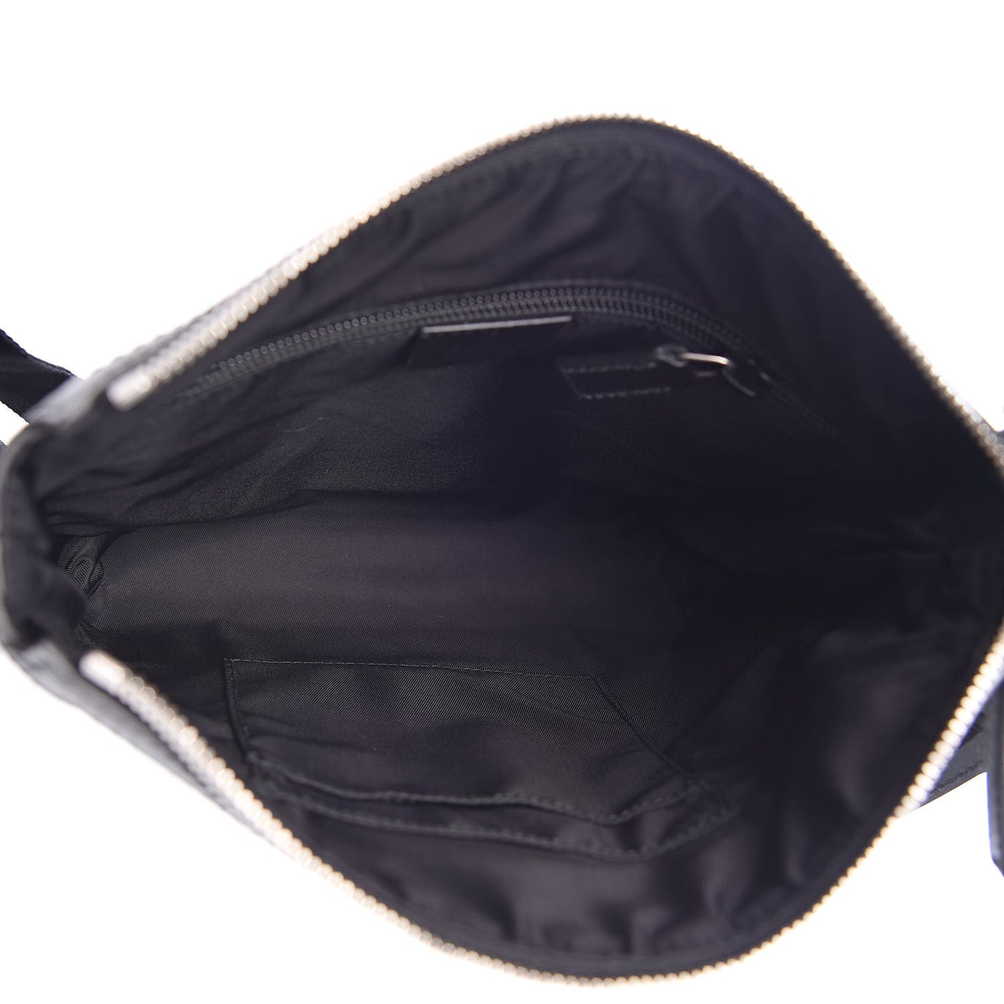 GG Supreme Monogram Web Messenger Bag Black