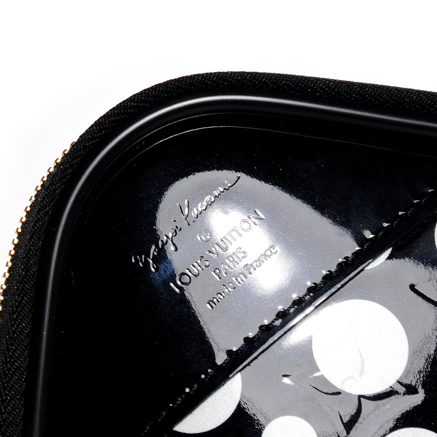 Vernis Kusama Infinity Dots Pegase Suitcase 45 Black