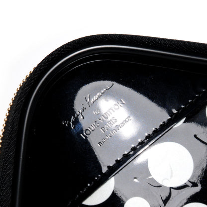 Louis Vuitton Vernis Kusama Infinity Dots Pegase Suitcase 45 Black 5 of 9