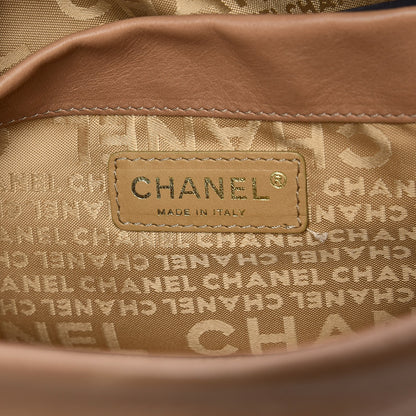 Chanel Calfskin CC Bucket Bag Beige 6 of 12