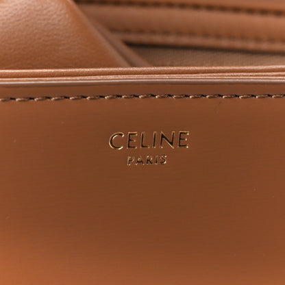Celine Shiny Calfskin Medium Triomphe Bronze 8 of 12