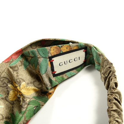 Gucci Silk Monogram Tian Print Tiana Duchesse Headband 3 of 4