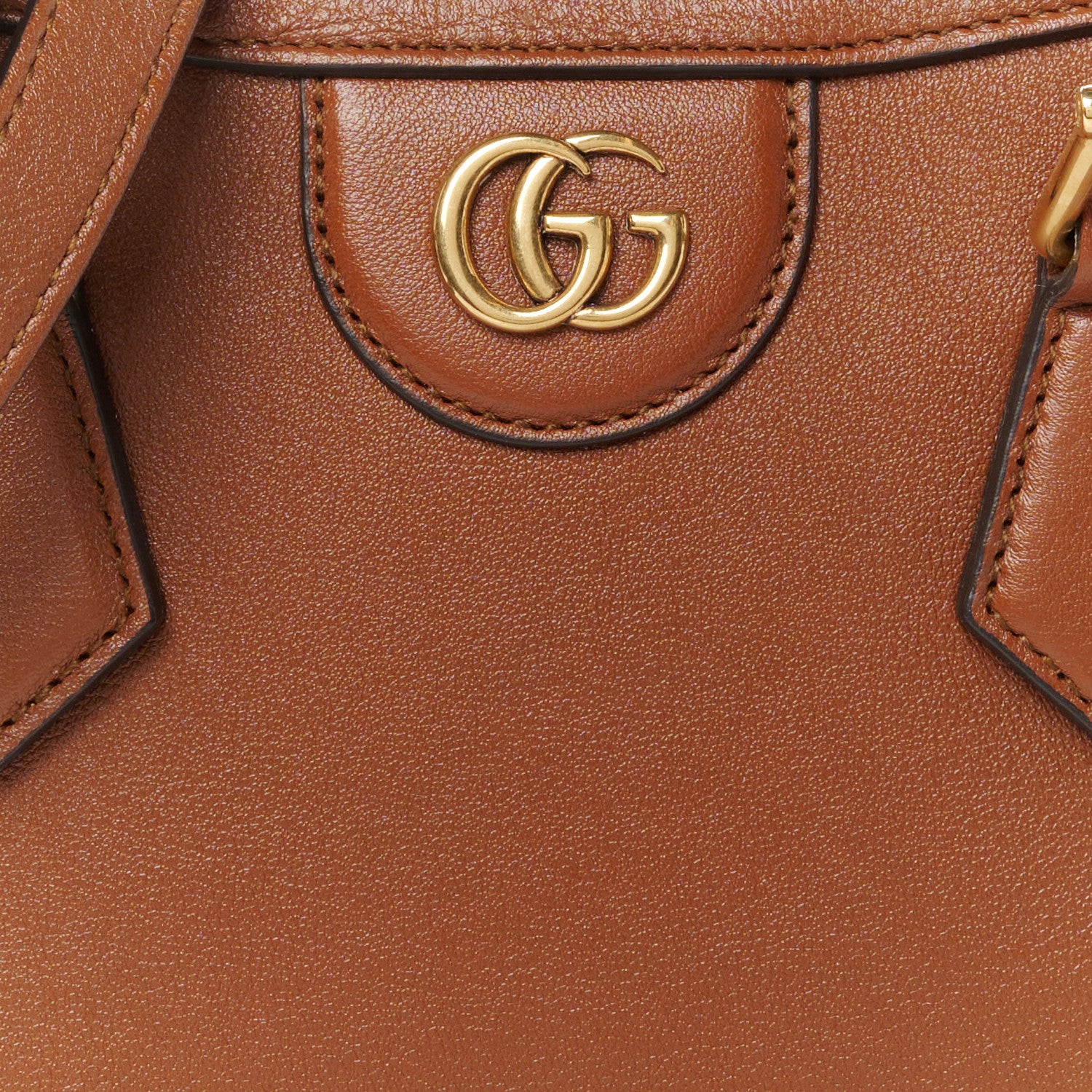 Gucci Wonka Grain Calfskin Mini Diana Tote Bag Cuir 9 of 11