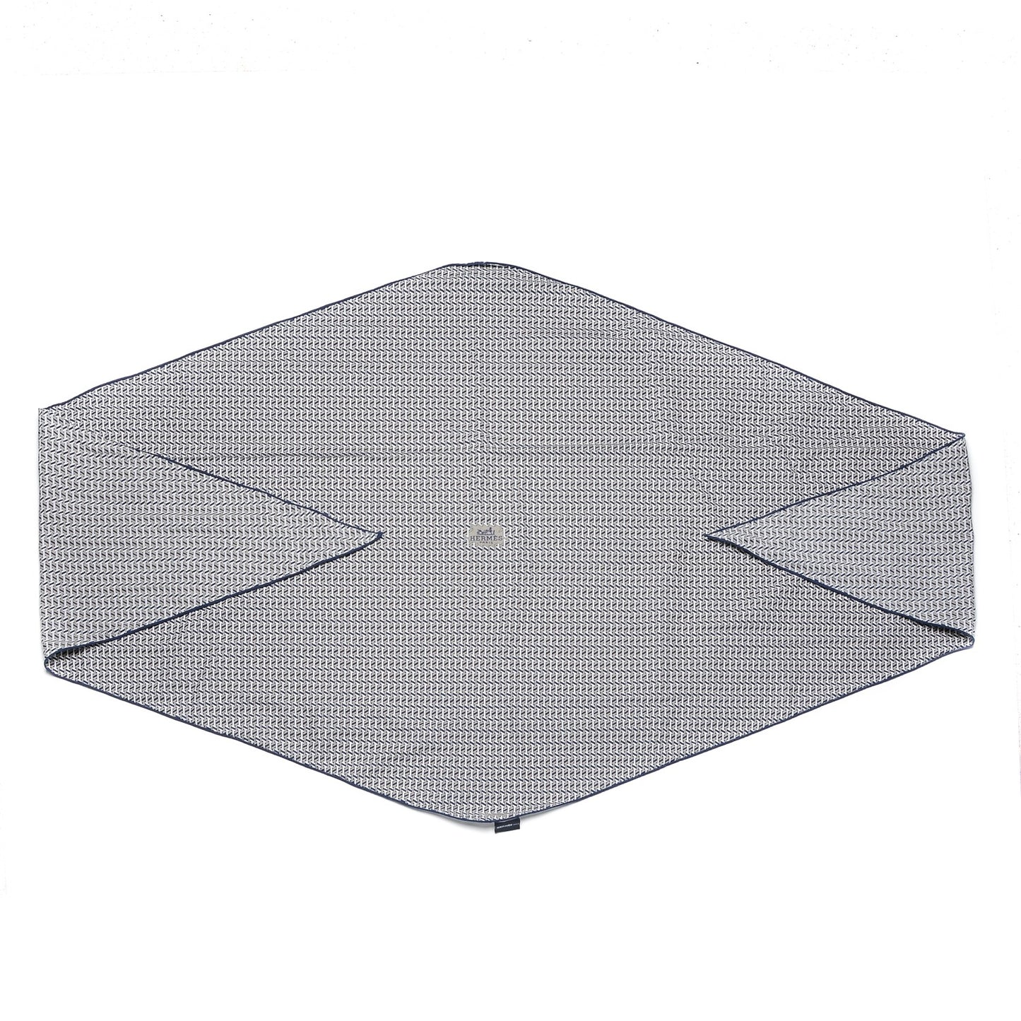Cotton H Sublime Losange Scarf GM