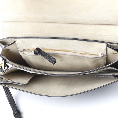 Chloe Calfskin Medium Faye Shoulder Bag Black 4 of 8