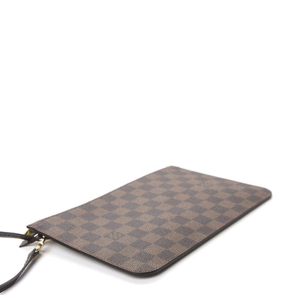 Louis Vuitton Damier Ebene Neverfull MM GM Pochette Rose Ballerine 4 of 7
