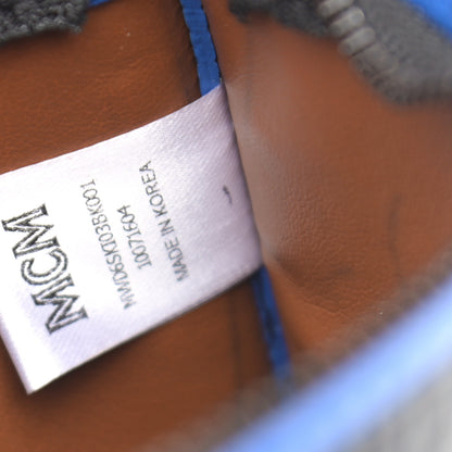 MCM Visetos Kira Drawstring Bag Black Blue 8 of 14
