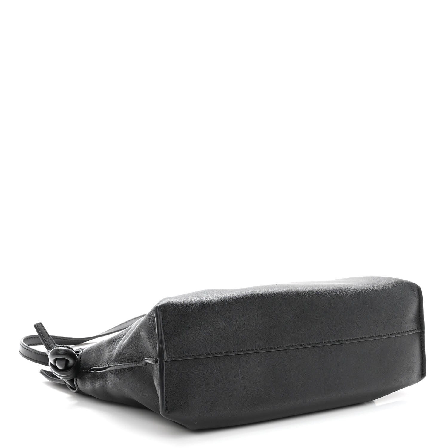 Loewe Calfskin Mini Flamenco Knot Clutch Black 4 of 9