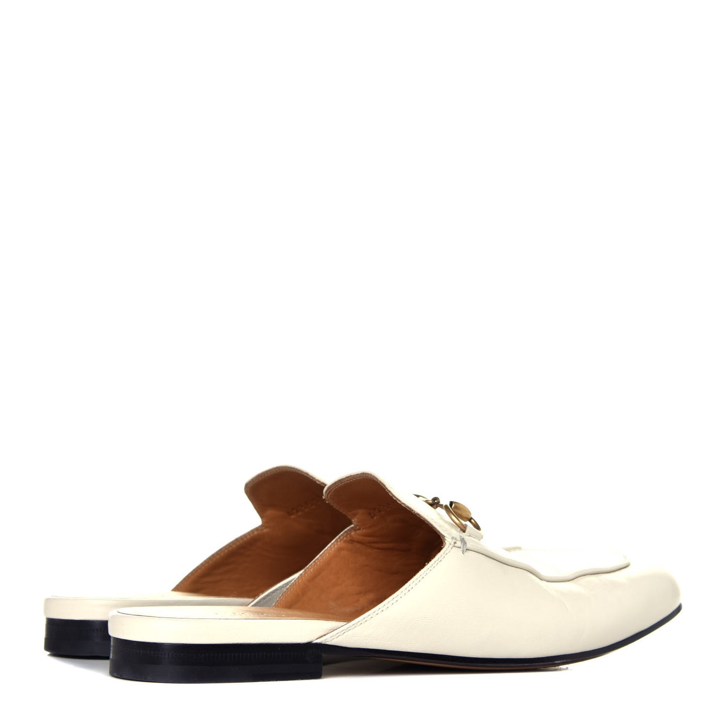 Malaga Kid Womens Princetown Slippers 36.5 Mystic White