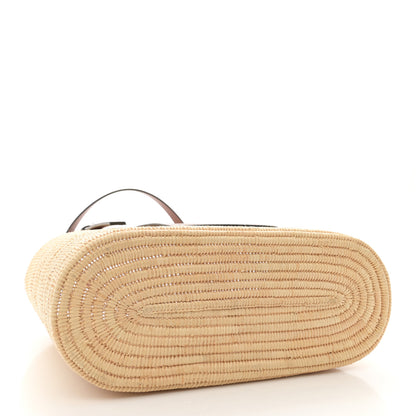 Loewe Raffia Small Square Basket Tote Bag Natural Tan 4 of 10