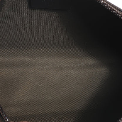 Gucci Nylon Monogram Cosmetic Pouch Brown 4 of 6
