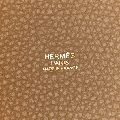 Hermes Taurillon Clemence Picotin Lock 18 PM Trench 6 of 9