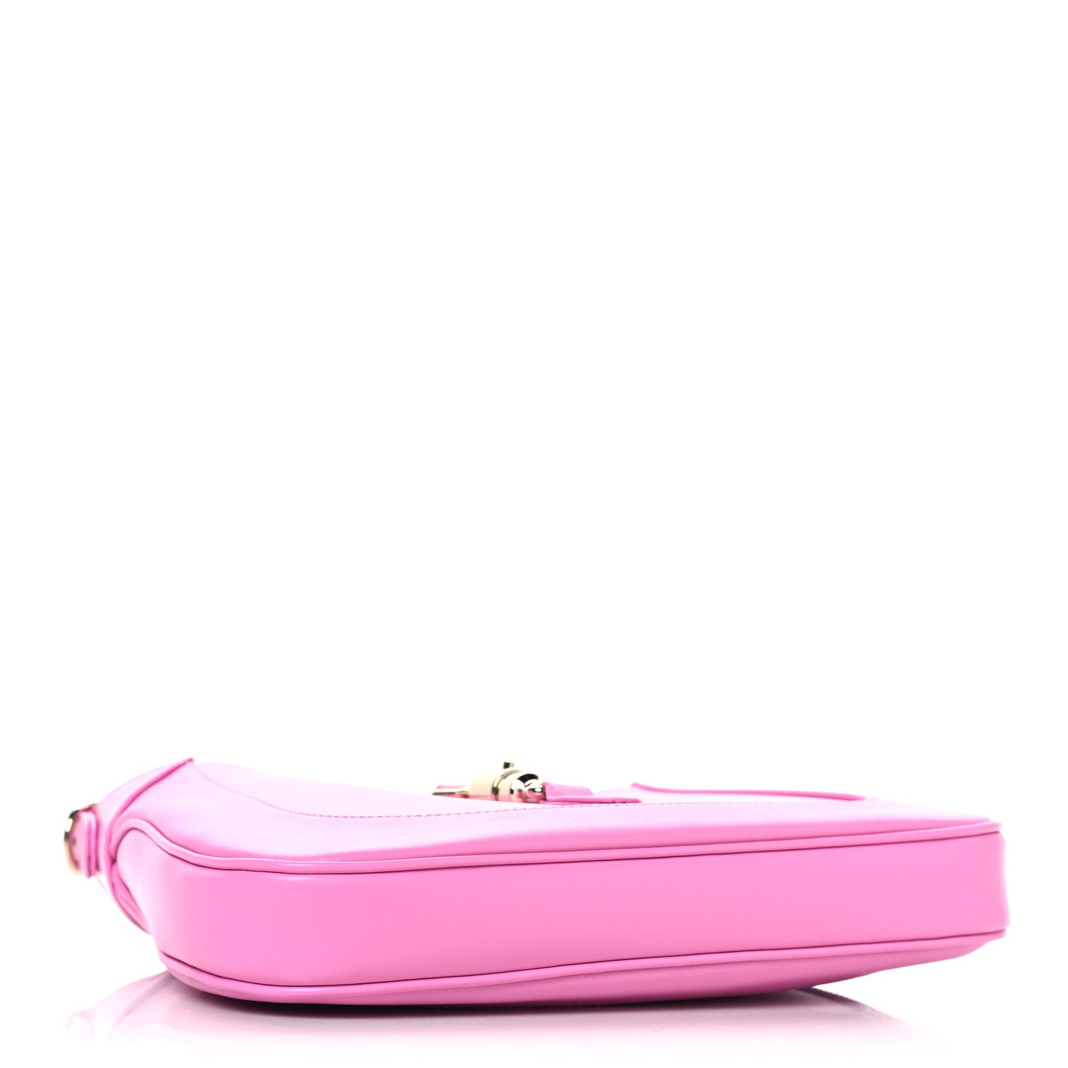 Gucci Ancora Calfskin Web Medium Jackie 1961 Hobo Pink 4 of 10