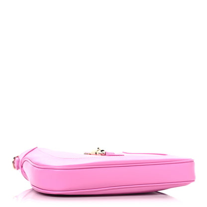 Gucci Ancora Calfskin Web Medium Jackie 1961 Hobo Pink 4 of 10