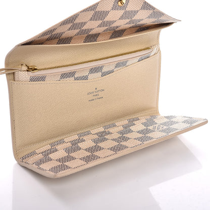 Louis Vuitton Damier Azur Josephine Wallet 5 of 8