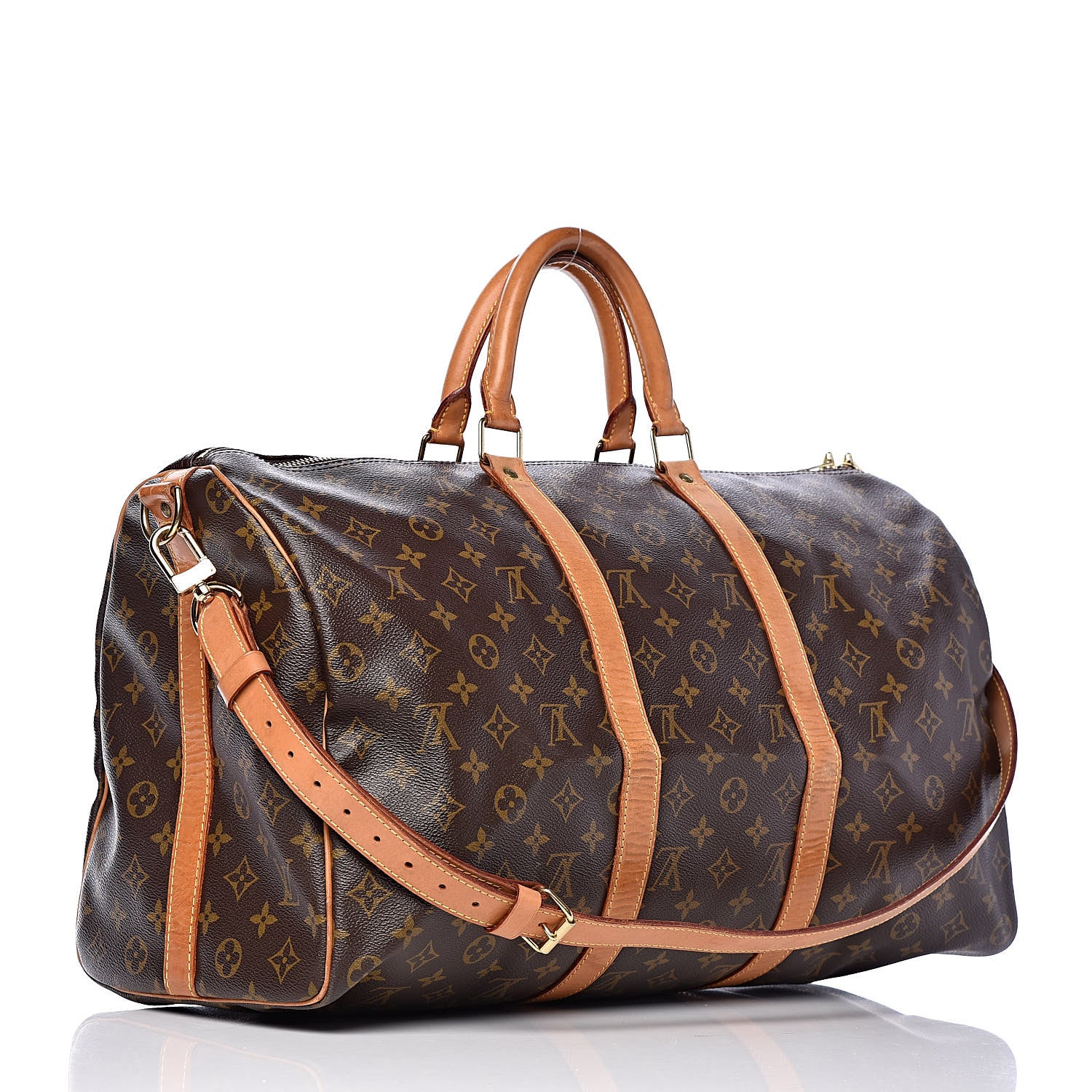 Louis Vuitton Monogram Keepall Bandouliere 50 3 of 19