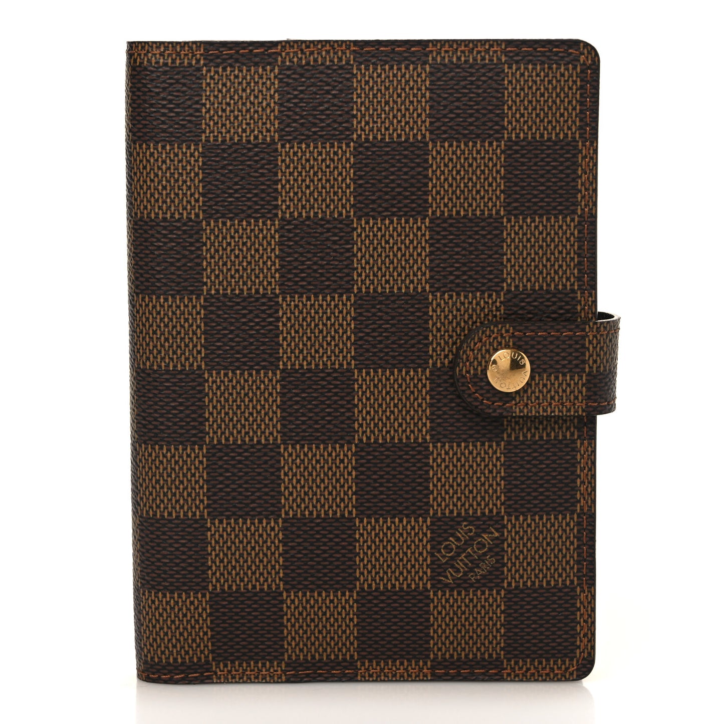 Damier Ebene Small Ring Agenda Cover