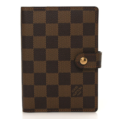 Louis Vuitton Damier Ebene Small Ring Agenda Cover 1 of 6