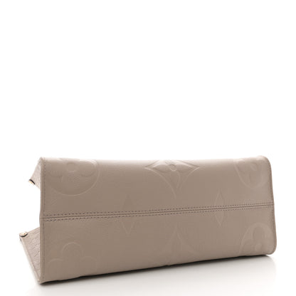 Louis Vuitton Empreinte Monogram Giant Onthego MM Tourterelle 4 of 10